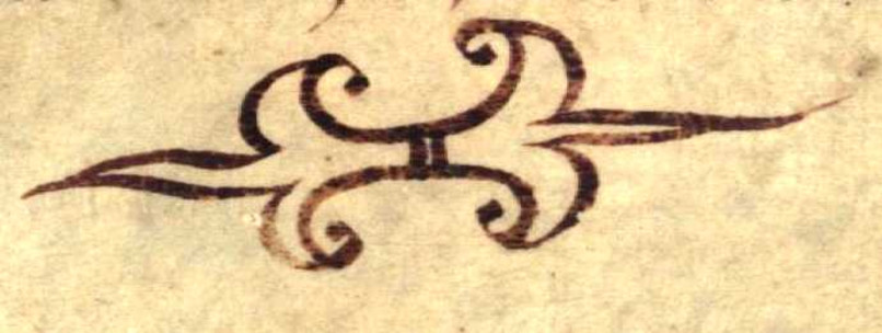 Seing du notaire Arnaudus, 1175