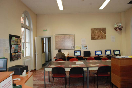 Salle de lecture des Archives départementales de Tarn-et-Garonne