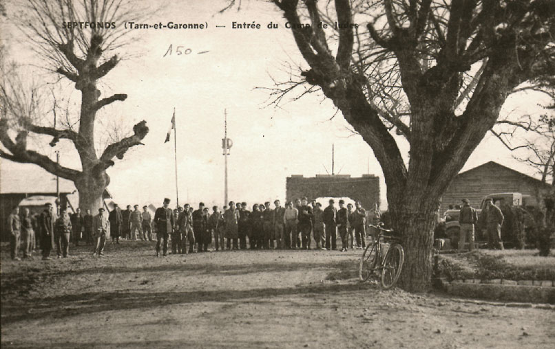 Entrée du camp de Judes (Septfonds), [1939-1942]